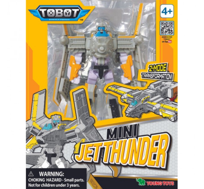 Трансформер Tobot Детективи Галактики С3 міні Джет Тандер (301141)