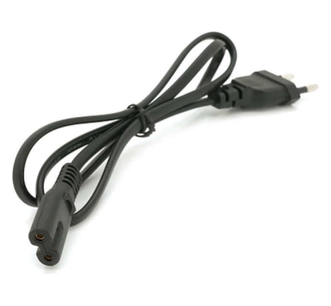 Voltronic Кабель живлення C7 0.8m 0.5mm2 black Voltronic (PC-184CEE7/16-C7-CCA-1,0)