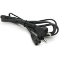 Voltronic Кабель живлення C7 1.8m 0.5mm2 black Voltronic (PC-184/2 CEE7/16-C7-CCA18)