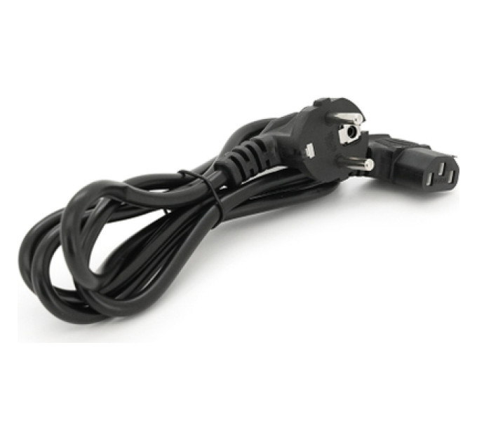 Voltronic Кабель живлення C13 1.5m 0.75mm2 90° corner Voltronic (PC-186A CEE7/7-C13-CCA15)