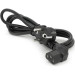 Voltronic Кабель живлення C13 1.5m 0.75mm2 90° corner Voltronic (PC-186A CEE7/7-C13-CCA15)