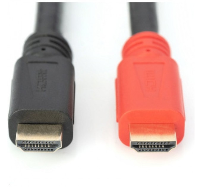 Кабель мультимедійний HDMI to HDMI 30.0m Amplifier Digitus (AK-330118-300-S)