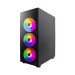 1stPlayer Корпус 1stPlayer V3-B-BK-4F1 Black без БЖ