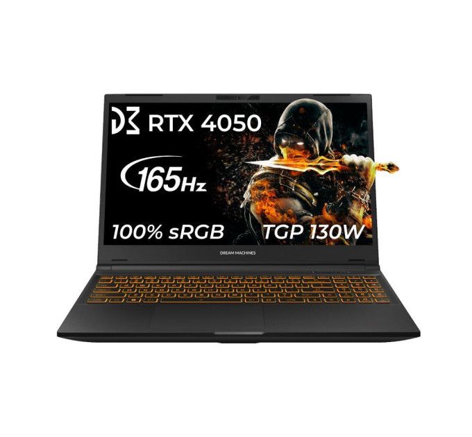 Dream Machines Ноутбук (портативний комп’ютер) CI7-13620H 15" 16GB/1TB RG4050-15UA61 DREAM MACHINES
