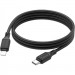 Дата кабель USB-C to Lightning 1.0m Cool silicone PD 20W X90 black HOCO (6931474788382)
