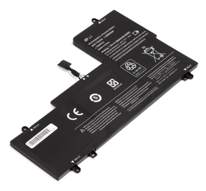 PowerPlant Акумулятор до ноутбука LENOVO YOGA 710-14ISK (L15M4PC2) 7.6V 6800mAh PowerPlant (NB481668)