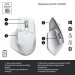 Logitech Мишка Logitech MX Master 3S Performance Wireless Mouse Bluetooth Pale Grey (910-006560)
