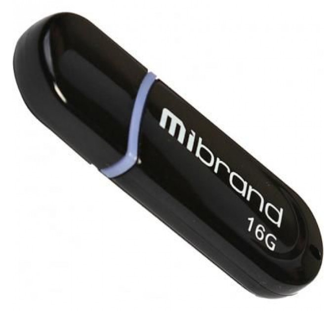 USB флеш накопичувач Mibrand 16GB Panther Black USB 2.0 (MI2.0/PA16P2B)