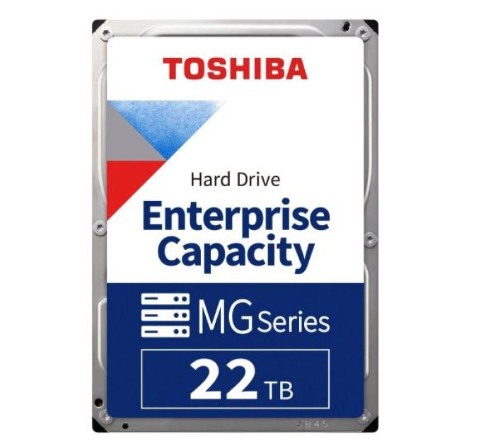 Toshiba Запам’ятовувальний пристрій на жорстких дисках (HDD) SAS 22TB 7200RPM 12GB/S 512MB MG10SFA22TE TOSHIBA