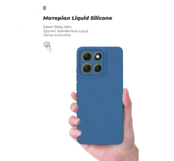 Чохол до мобільного телефона Armorstandart ICON Motorola G86 Power 5G Camera cover Dark Blue (ARM87036)