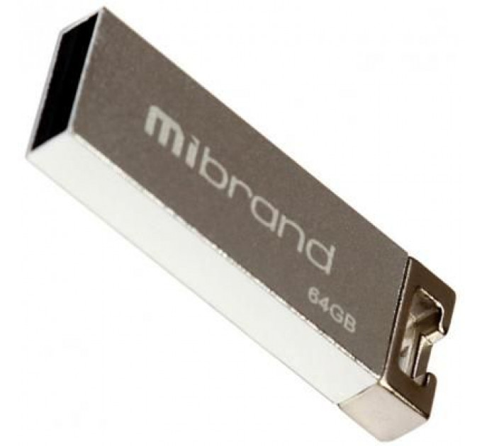 USB флеш накопичувач Mibrand 64GB Сhameleon Silver USB 2.0 (MI2.0/CH64U6S)