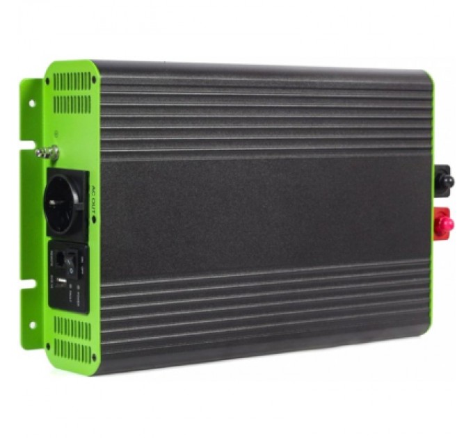 Автомобільний інвертор EnerGenie 12V/230V 2000W (4000W peak power) чиста синусоїда (EG-PWC-PS2000-01)