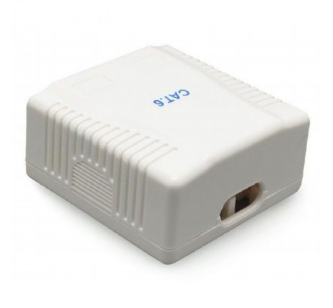 Комп'ютерна розетка Cablexpert RJ45x2 FTP, cat.6 (NCAC-2F6-01)