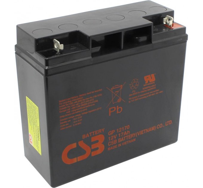 Акумуляторна батарея CSB 12V 17AH (GP12170) AGM