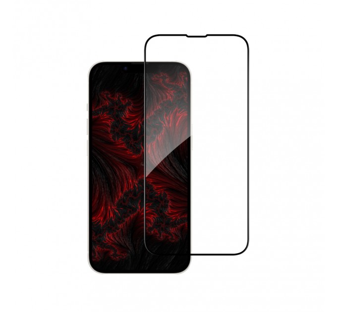 Захисне скло Intaleo Full Glue ESD для Apple iPhone 16E Black (1283126615764)