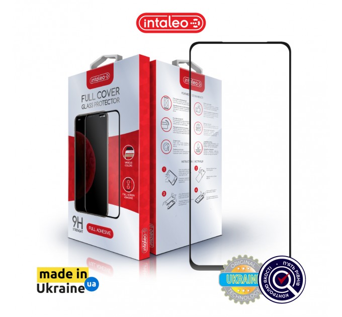 Захисне скло Intaleo Full Glue для Realme C67 Black (1283126590047)