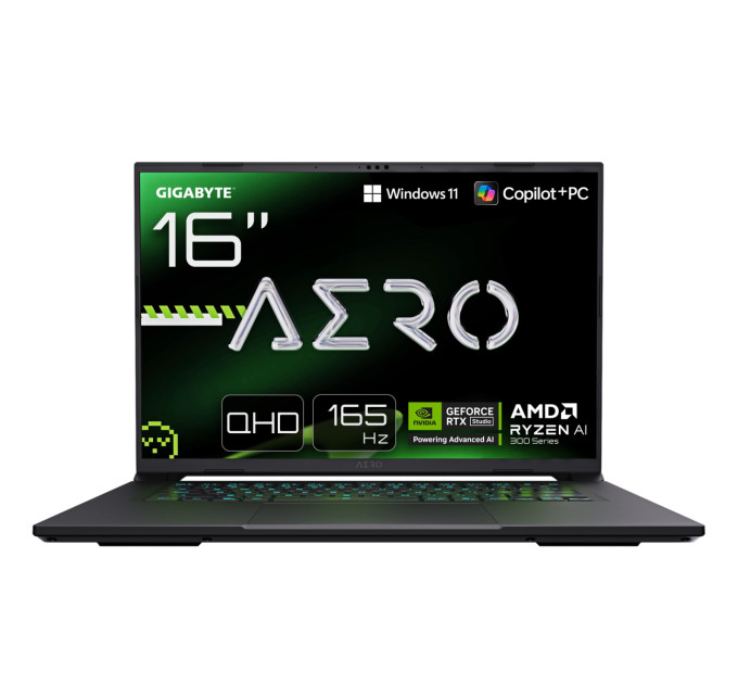 GIGABYTE Ноутбук Gigabyte Aero X16 EG61H (1TH93UAC94AH) Space Gray