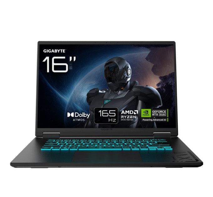 GIGABYTE Ноутбук Gigabyte Gaming A16 (3THK3UA894SD) Black Steel