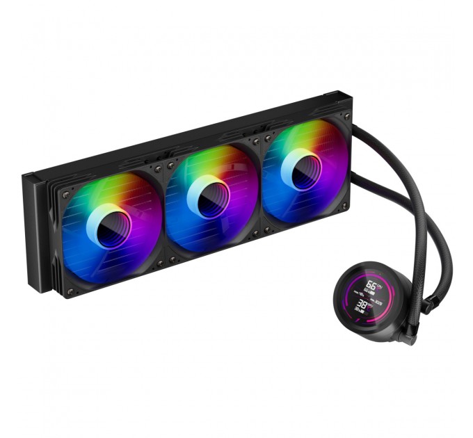 Система водяного охолодження 1stPlayer TS4-360 Black