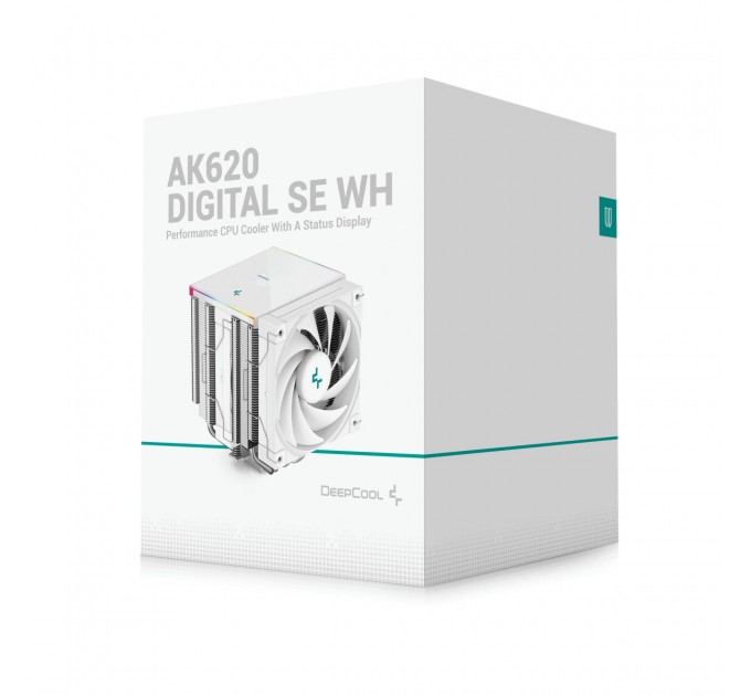 Кулер процесорний DeepCool AK620 Digital SE WH (R-AK620-WHADMN-GJD)