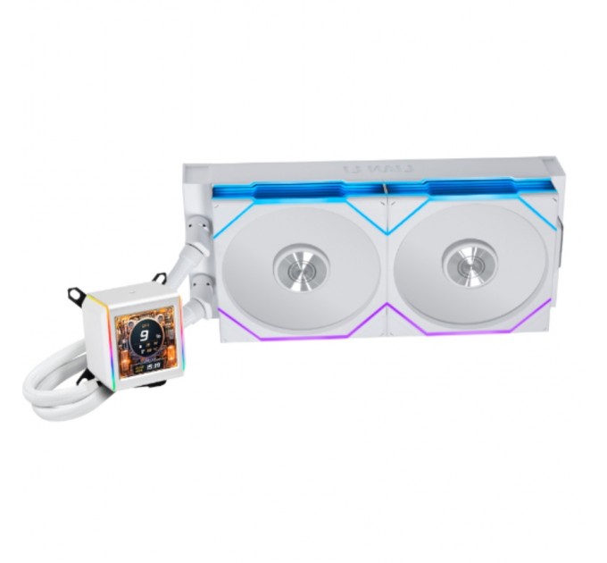 Система водяного охолодження Lian Li Galahad GA II LCD TL 280, White (G89.GA2ALCD28TLW.00)