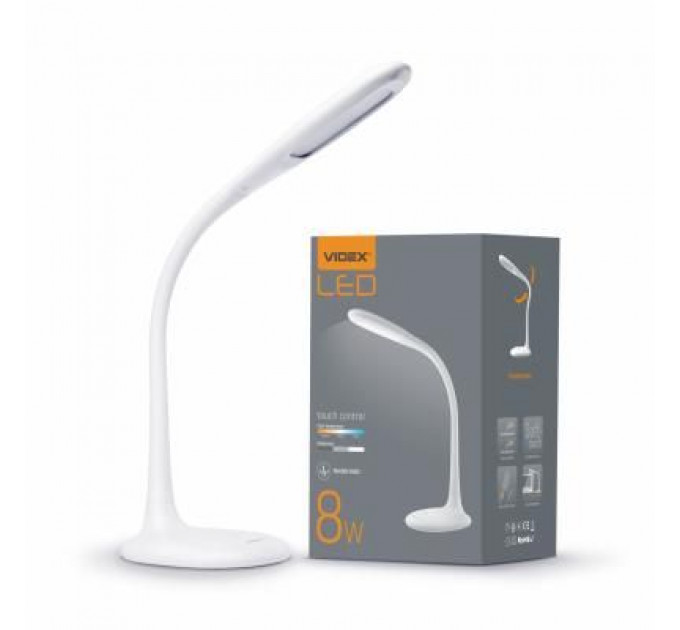 Настільна лампа Videx LED 8W 3000-5500K 220V (VL-TF03W)