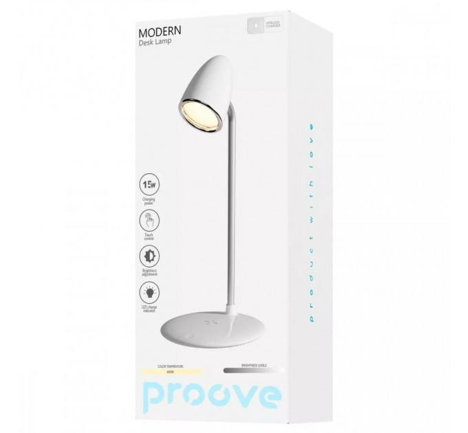 Настільна лампа LED Proove Modern White (PLMD05002002)