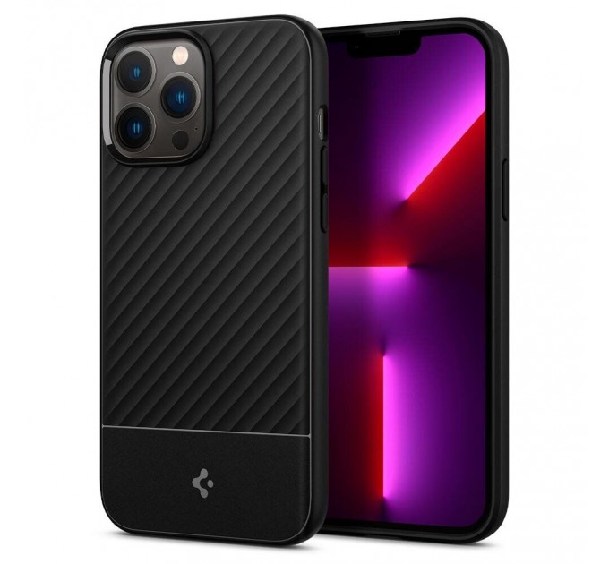Чохол-накладка Spigen Core Armor для Apple iPhone 13 Pro Max Matte Black (ACS03237)