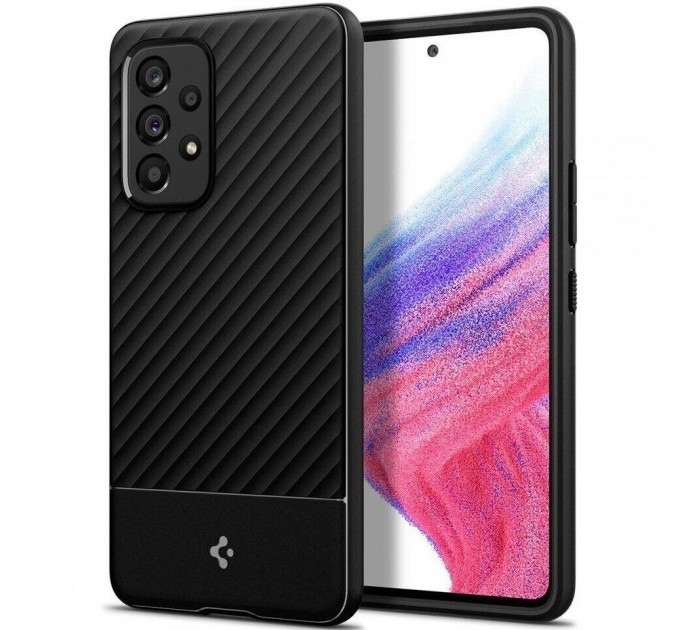 Чохол-накладка Spigen Core Armor для Samsung Galaxy A53 SM-A536 Black (ACS04298)