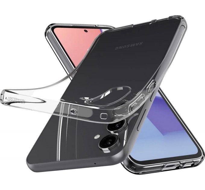 Чохол-накладка Spigen Crystal Flex для Samsung Galaxy S23 FE SM-S711 Crystal Clear (ACS07040)