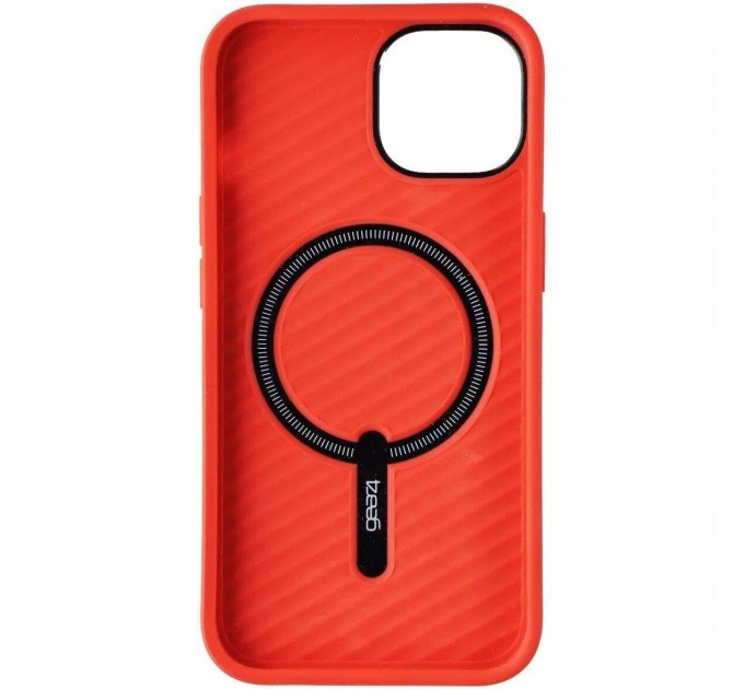Чохол-накладка Zagg Gear4 Battersea Denali D30 Snap with MagSafe для Apple iPhone 14 Black/Red (702009988)