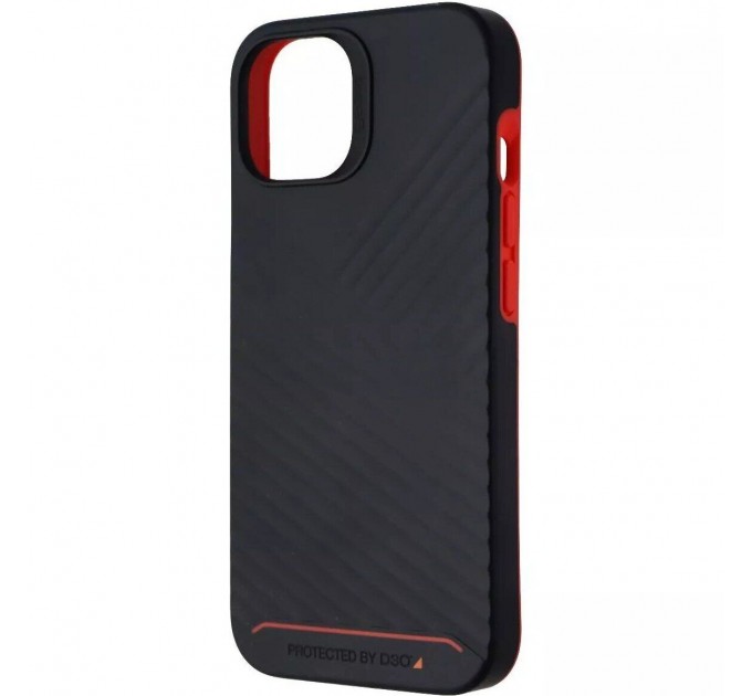 Чохол-накладка Zagg Gear4 Battersea Denali D30 Snap with MagSafe для Apple iPhone 14 Black/Red (702009988)
