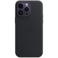 Чохол-накладка Apple Leather Case with MagSafe для Apple iPhone 14 Pro Max Midnight (MPPM3)