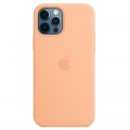 Чохол-накладка Apple Silicone Case with MagSafe для Apple iPhone 12 Pro Max Cantaloupe (MK073)