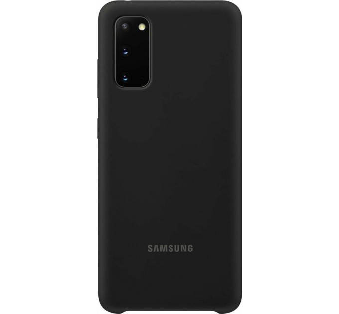 Чохол-накладка Samsung Silicone Cover для Samsung Galaxy S20 SM-G980 Black (EF-PG980TBEGRU)