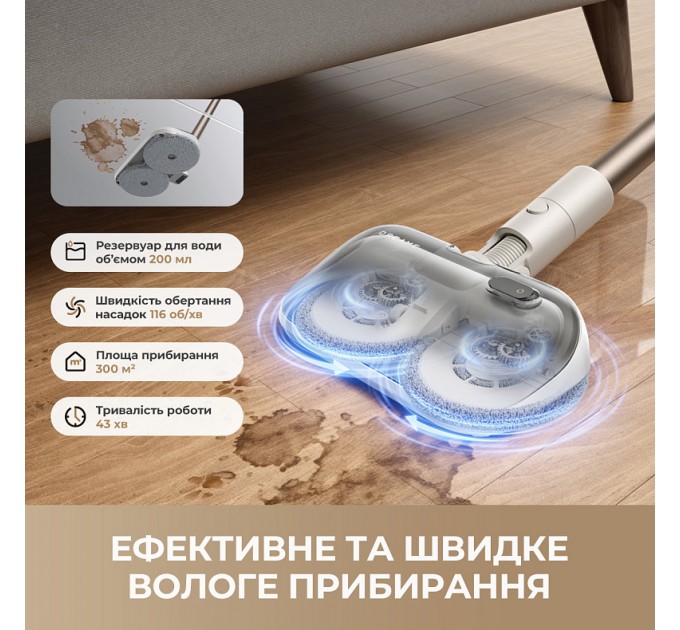 Акумуляторний пилосос Dreame R10s Aqua (VZV25A)