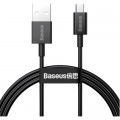 Дата кабель USB 2.0 AM to Micro 5P 1.0m 2A black Baseus (CAMYS-01)