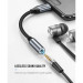 Ugreen Перехідник USB-C to 3.5mm F 0.10m AV142 (Gray) Ugreen (30632)