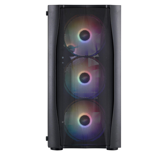 1stPlayer Корпус 1stPlayer X3-M-BK-4F1 Black без БЖ