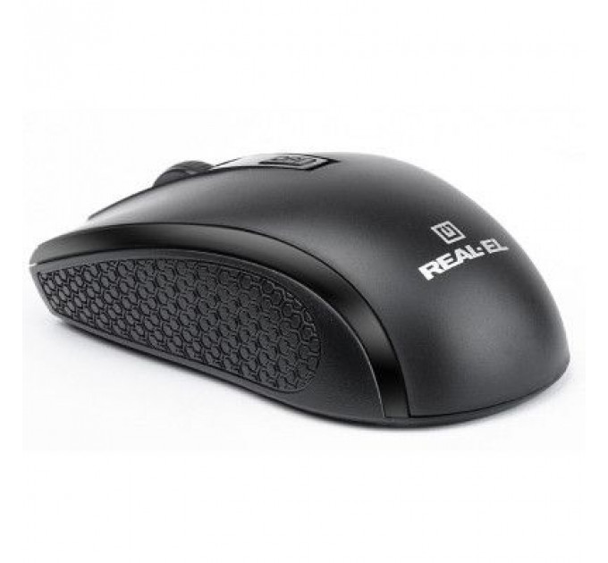 Мишка REAL-EL RM-308 Wireless Black