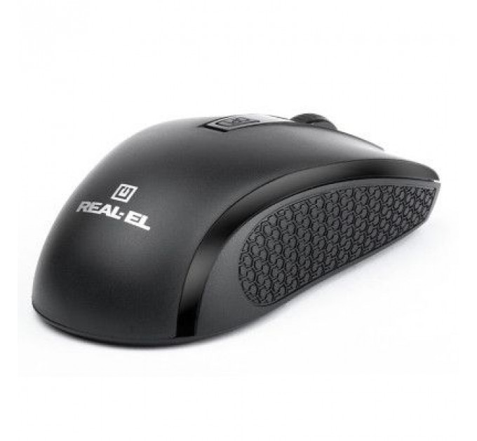 Мишка REAL-EL RM-308 Wireless Black