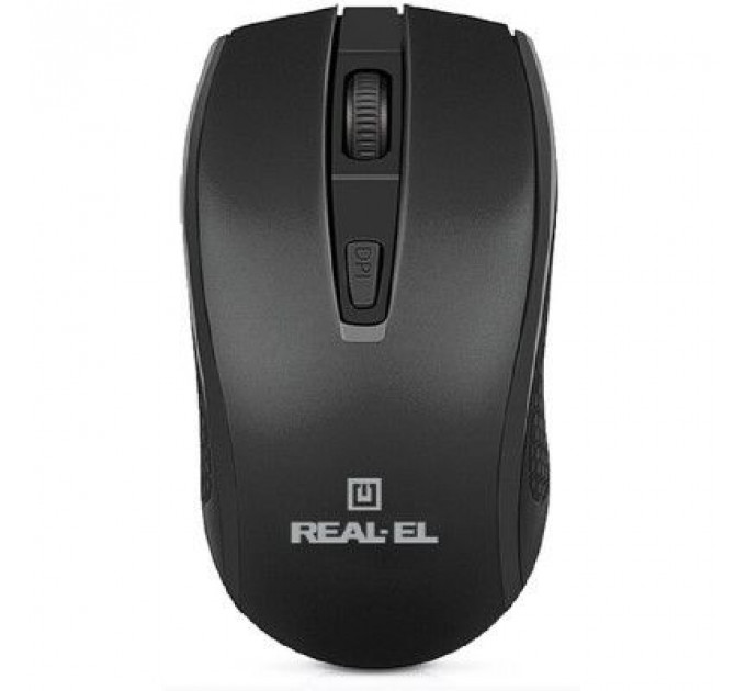 Мишка REAL-EL RM-308 Wireless Black