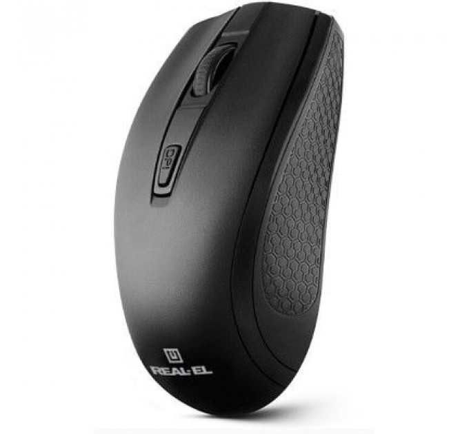 Мишка REAL-EL RM-308 Wireless Black