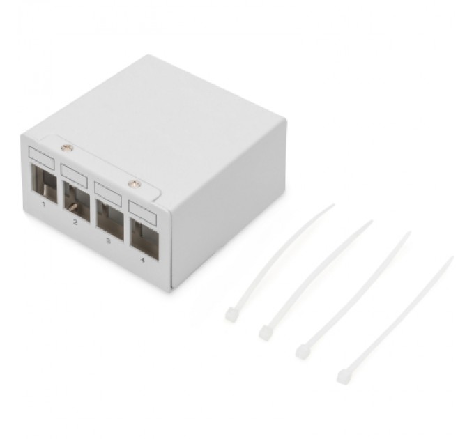 Патч-панель настільна, 4 порти, модульна Digitus (DN-93714)