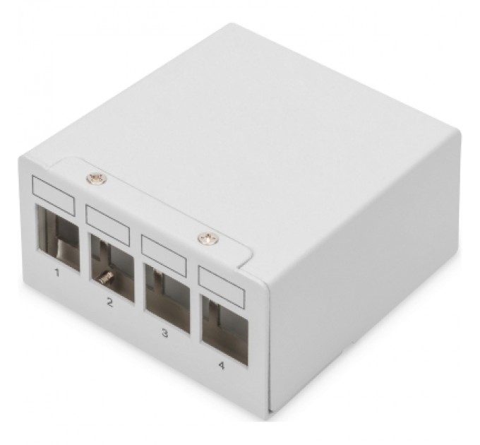 Патч-панель настільна, 4 порти, модульна Digitus (DN-93714)