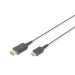 Assmann Кабель мультимедійний HDMI M to HDMI mini M 2.0m black Digitus (DB-330121-020-S)