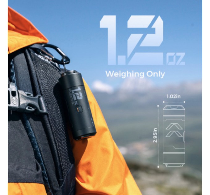 Насос для надувних меблів Flextail Zero Pump, чорний (ZP650cht-BK-i)