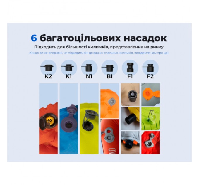 Насос для надувних меблів Flextail Zero Pump, чорний (ZP650cht-BK-i)