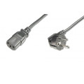 Digitus Кабель живлення C13 0.75m 0.75mm black Digitus (AK-440109-008-S)