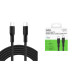 Belkin Дата кабель USB-C to USB-C 3.0m 240W black Belkin (CAB025HQ3MBK)
